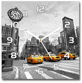 Négyzetes üvegóra New york taxi pl_zsk_30x30_f_58379614