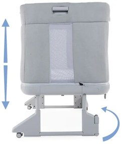 Chicco - Bölcső 3in1 3v1 NEXT2ME FOREVER söt. szürke