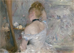 Kép - Berthe Morisot, Woman at Her Toilette, reprodukciók (70x50 cm)