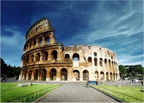 Kép - Colosseum Rómában, Olaszországban (üvegen) (70x50 cm)