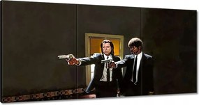 Vászonkép 60x30 Samuel Jackson és Travolta