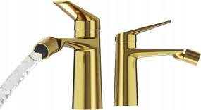 Bidé Csaptelep Arany Fürdőszoba Sárgaréz Álló Egykaros Csaptelep Nave