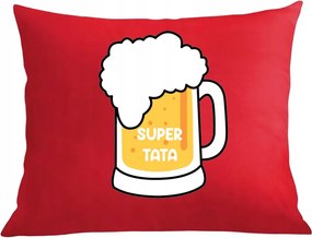 Párna párnahuzat Apák napja Szuper Apa Sör