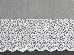 Mg Irigység jacquard 4443 fehér 340x90 lengyel X