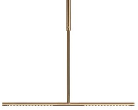 Aranyszínű LED mennyezeti lámpa 74x17 cm Omni – UMAGE