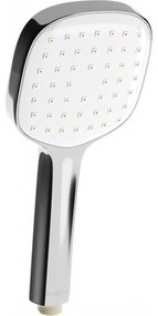 Mexen R-33 1 funkciós zuhanyfej, Króm/Fehér - 79533-02