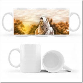 Jézus, a jó pásztor fényképes bögre