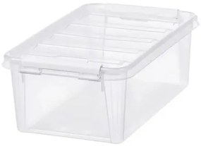 SmartStore Classic tárolódoboz, fehér klipszekkel, 3,6 l, 3,6 l