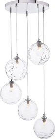 Dar Lighting modern függeszték federico csiszolt króm darfed0550-12
