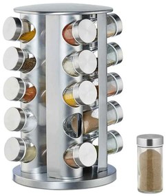 20db-os fűszertartó állvány, forgatható