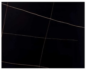 Rion étkezőasztal 160 x 90 cm, fekete