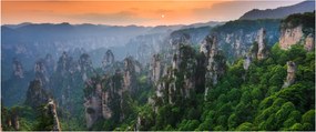 Kép - Zhangjiajie Nemzeti Erdei Park (120x50 cm)