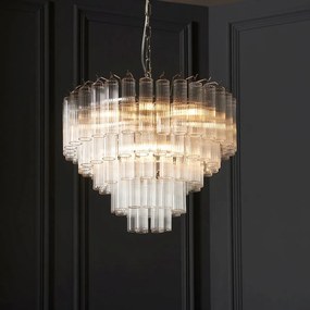 Endon glamour modern függeszték toulouse nikkel átlátszó end104090