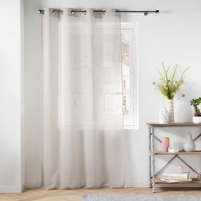 Elefántcsont színű voile fényáteresztő függöny 140x240 cm Carlin – douceur d'intérieur