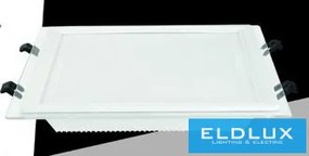 UNIVERSO Négyzet alakú süllyesztett LED panel 24w 2400lm CCT/kap. 120° IP20 Fehér 240x240mm kivágás:205x205mm