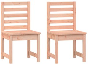 vidaXL 2 db tömör duglászfenyő kerti szék 50x48x91,5 cm