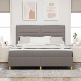 Boxspring Ágy Matraccal Bézs Szuper Királynak