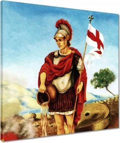 Vászonkép 50x50 Szent Flórián