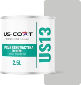 Konyhabútor Festék Szekrény Front Szürke Tejfehér Ral 7047 Fényes 2,5L