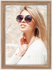 Fa képkeret 13x18 White Natural