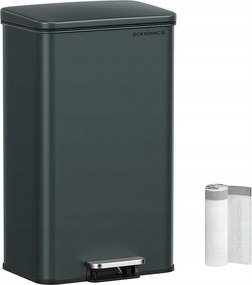 Songmics szemeteskosár 40 L 1 rekeszes robusztus és kényelmes a konyhában