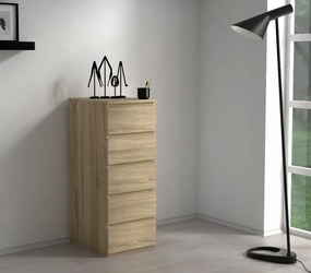 Odell W5 fiókos szekrény, 40x111x45 cm, sonoma