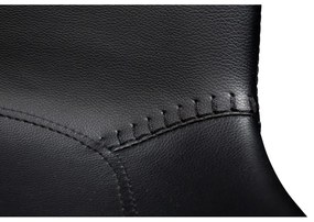 Hype fekete műbőr étkezőszék - DAN-FORM Denmark