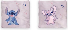 Disney Lilo és Stitch, A csillagkutya Pink párna, díszpárna 40x40 cm