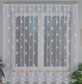 Mg Függöny 779/031 Fehér 200x250cm szegett oldalak Bt M