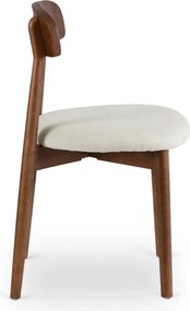 Szék dió/bézs színben ALVIN