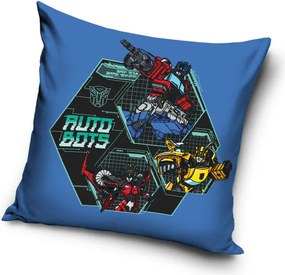 Transformers Autobots Blue párnahuzat 40x40 cm Velúr