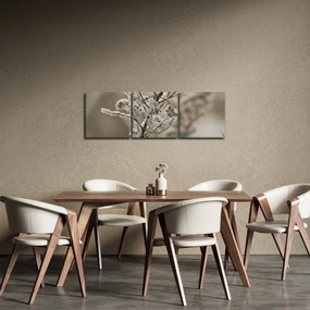 Kép - Növény fagyban (órával) (90x30 cm)