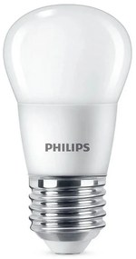 Philips P45 E27 LED kisgömb fényforrás, 5W=40W, 2700K, 470 lm, 220-240V