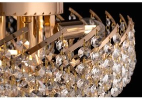 Maytoni DIA120-06-G - Mennyezeti lámpa KAROLINA 6xE14/40W/230V