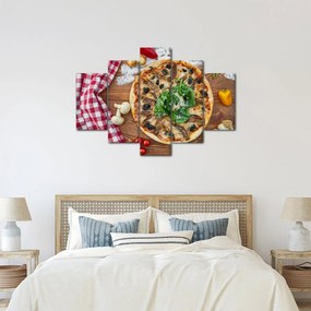 Pizza képe (150x105 cm)