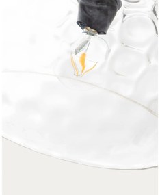 Fekete függőlámpa üveg búrával ø 40 cm Balma – Kave Home