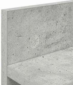 Fali Kabáthorog Beton szürke 40 x 10.5 x 18 cm Faanyag