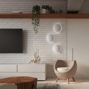 Sollux SL.0934 - Fali lámpa SENSES 2xG9/40W/230V fehér