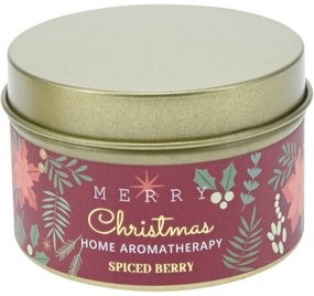 Merry Christmas Spiced karácsonyi gyertya készlet berry/Velvent vanilla, 2 db