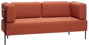 Téglavörös kanapé 189 cm Block – Hübsch