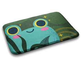 Fürdőszobaszőnyeg gumírozott Béka 75x45