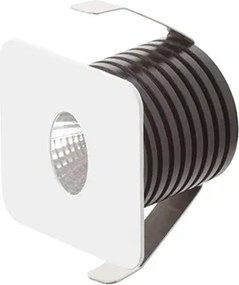 RENDL RIO SQ O zápustná bílá 230V LED 3W 22° 3000K