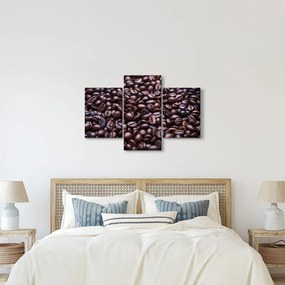 Kávé szemek képe (90x60 cm)
