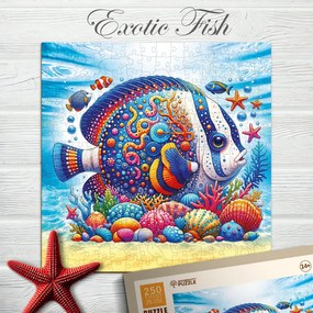 Egzotikus hal fa puzzle