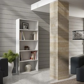 Drohmo R60 polcos szekrény, 60x182x30 cm, fehér