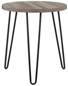 Owen barnásszürke tárolóasztal, ø 50 cm - Støraa