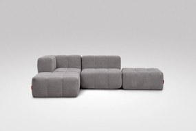 4 Teiliges Modulares Sofa – Grau