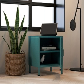 Éjjeliszekrény MIA, 424 x 595 x 400 mm, Modern: tengerszínű