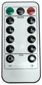 Aigostar - LED kültéri karácsonyi fényfüzér 300xLED/6W/230V/8 funkciós 3x1m IP44 meleg fehér+távirányító