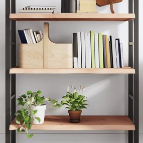 kezeletlen tömör tölgyfa fali polc 80x50x(2-4) cm